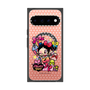 プレミアムスクエアケース with Pixelsnap［ アクビガール - プレゼントリボン ］