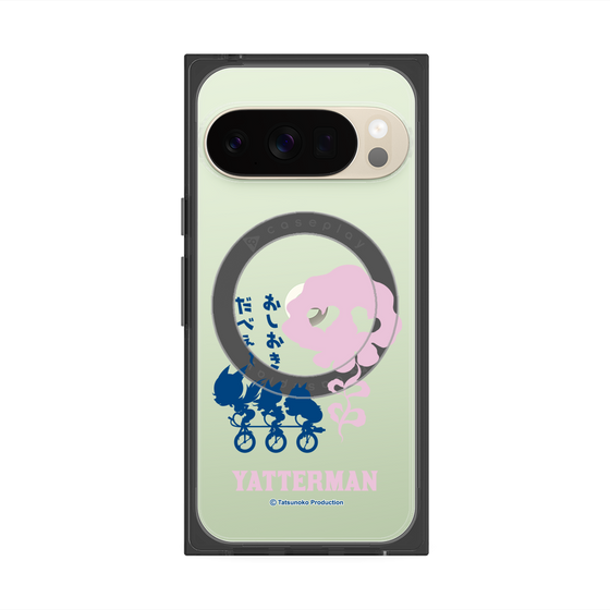 プレミアムスクエアケース with Pixelsnap［ ドロンジョ - おしおきだべぇ～ - Clear ］