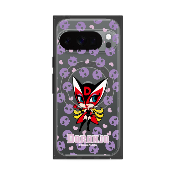 プレミアムスクエアケース with Pixelsnap［ ドロンジョ - ミニキャラ - Purple ］