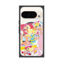 プレミアムスクエアケース with Pixelsnap［ マッハガール - コミック風 ］