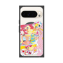 プレミアムスクエアケース with Pixelsnap［ マッハガール - コミック風 ］