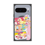 プレミアムスクエアケース with Pixelsnap［ マッハガール - コミック風 ］