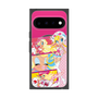 プレミアムスクエアケース with Pixelsnap［ マッハガール - コミック風 ］