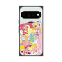プレミアムスクエアケース with Pixelsnap［ マッハガール - コミック風 ］