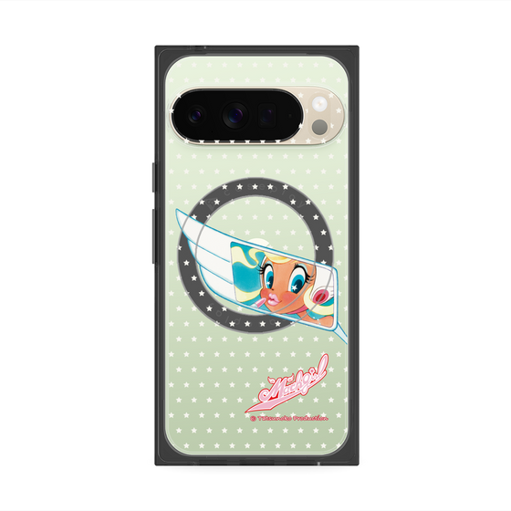 プレミアムスクエアケース with Pixelsnap［ マッハガール - サイドミラー ］
