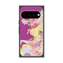 プレミアムスクエアケース with Pixelsnap［ マッハガール - 花とリップ ］