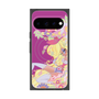 プレミアムスクエアケース with Pixelsnap［ マッハガール - 花とリップ ］