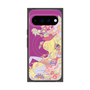 プレミアムスクエアケース with Pixelsnap［ マッハガール - 花とリップ ］