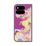 プレミアムスクエアケース with Pixelsnap［ マッハガール - 花とリップ ］