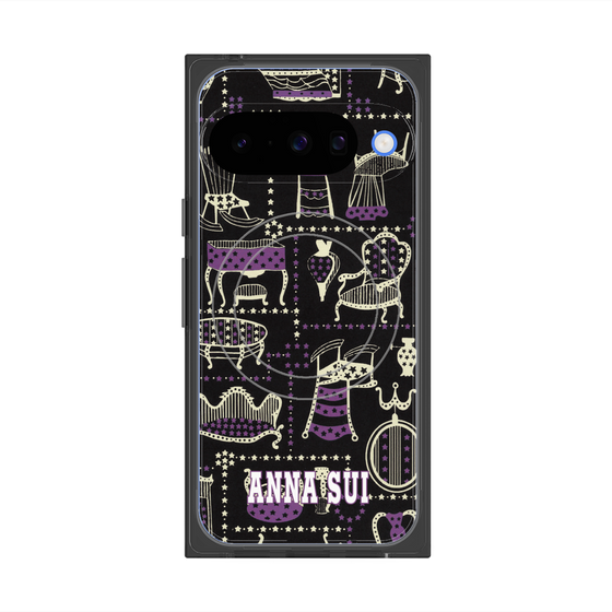 プレミアムスクエアケース with Pixelsnap［ ANNA SUI - チェア ］