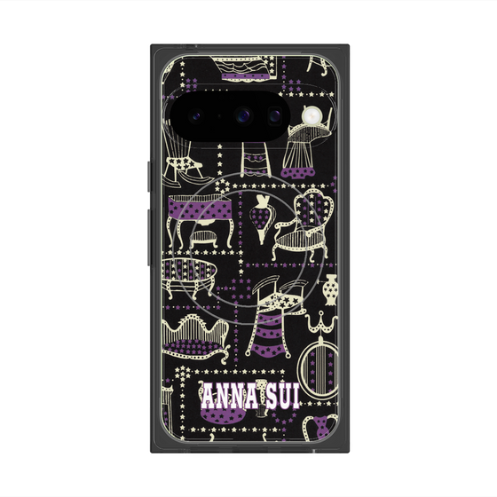 プレミアムスクエアケース with Pixelsnap［ ANNA SUI - チェア ］