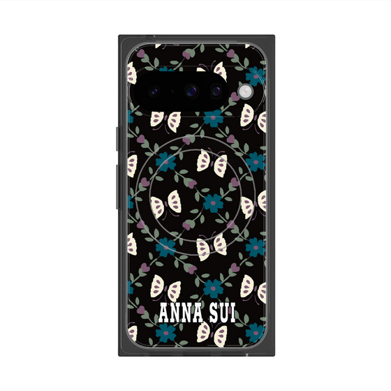 プレミアムスクエアケース with Pixelsnap［ ANNA SUI - バタフライ ］