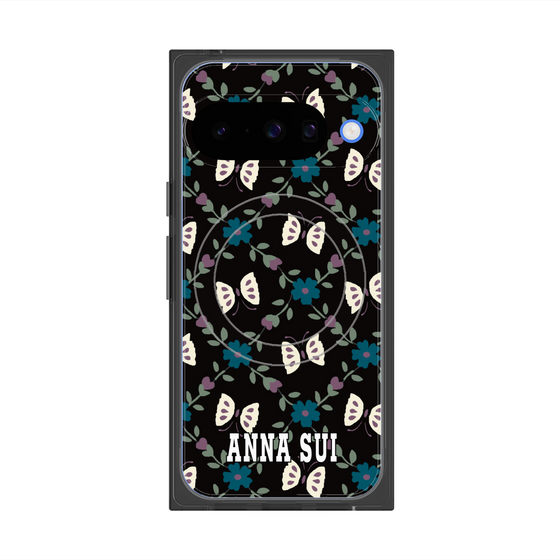 プレミアムスクエアケース with Pixelsnap［ ANNA SUI - バタフライ ］
