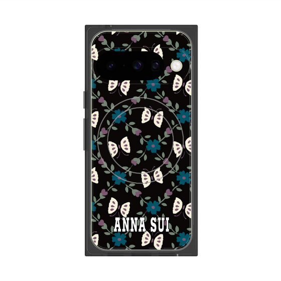 プレミアムスクエアケース with Pixelsnap［ ANNA SUI - バタフライ ］