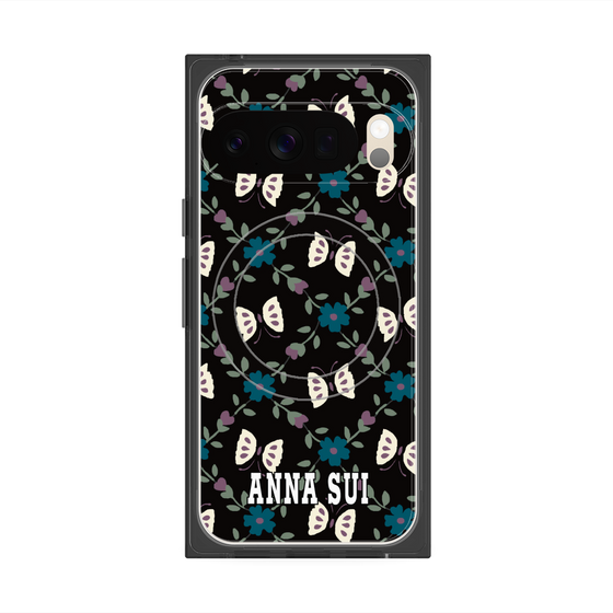 プレミアムスクエアケース with Pixelsnap［ ANNA SUI - バタフライ ］