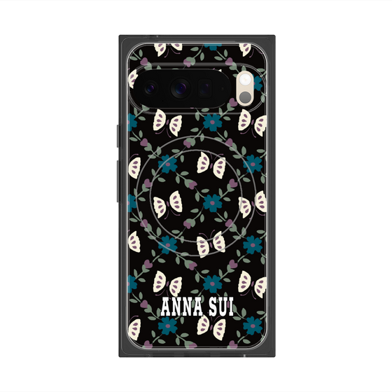 プレミアムスクエアケース with Pixelsnap［ ANNA SUI - バタフライ ］