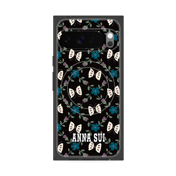 プレミアムスクエアケース with Pixelsnap［ ANNA SUI - バタフライ ］