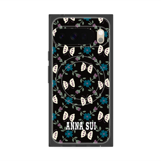 プレミアムスクエアケース with Pixelsnap［ ANNA SUI - バタフライ ］