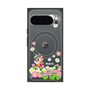 プレミアムスクエアケース with Pixelsnap［ 昆虫物語 みなしごハッチ - 花 ］