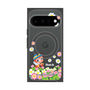 プレミアムスクエアケース with Pixelsnap［ 昆虫物語 みなしごハッチ - 花 ］