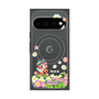 プレミアムスクエアケース with Pixelsnap［ 昆虫物語 みなしごハッチ - 花 ］
