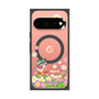 プレミアムスクエアケース with Pixelsnap［ 昆虫物語 みなしごハッチ - 花 ］