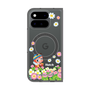 プレミアムスクエアケース with Pixelsnap［ 昆虫物語 みなしごハッチ - 花 ］