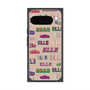プレミアムスクエアケース with Pixelsnap［ ELLE - ミックスロゴ ］