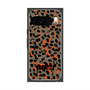 プレミアムスクエアケース with Pixelsnap［ ELLEgirl - レオパード - Brown ］