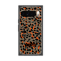 プレミアムスクエアケース with Pixelsnap［ ELLEgirl - レオパード - Brown ］