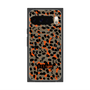 プレミアムスクエアケース with Pixelsnap［ ELLEgirl - レオパード - Brown ］