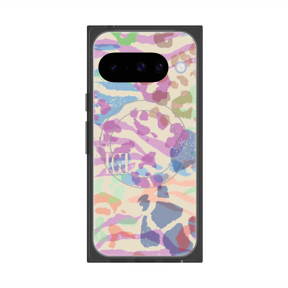 プレミアムスクエアケース with Pixelsnap［ ELLEgirl - ペイント ］