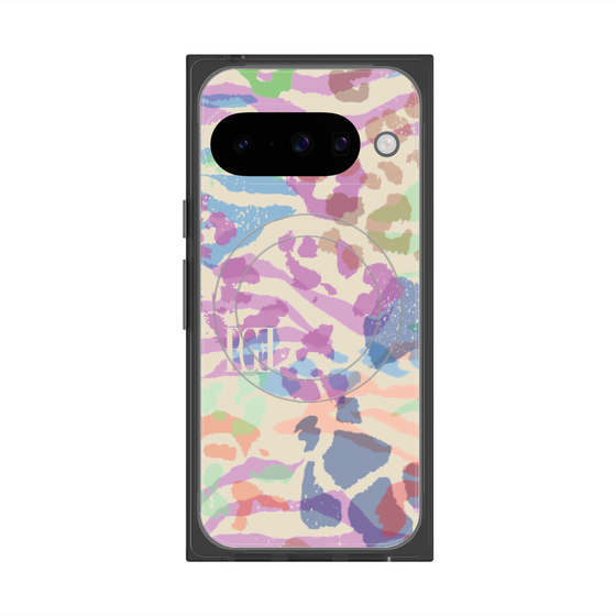 プレミアムスクエアケース with Pixelsnap［ ELLEgirl - ペイント ］