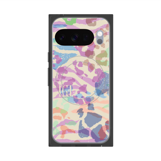 プレミアムスクエアケース with Pixelsnap［ ELLEgirl - ペイント ］