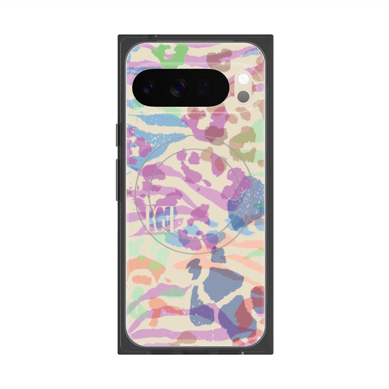 プレミアムスクエアケース with Pixelsnap［ ELLEgirl - ペイント ］