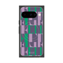 プレミアムスクエアケース with Pixelsnap［ ELLE - カットロゴ - ウィンター ］