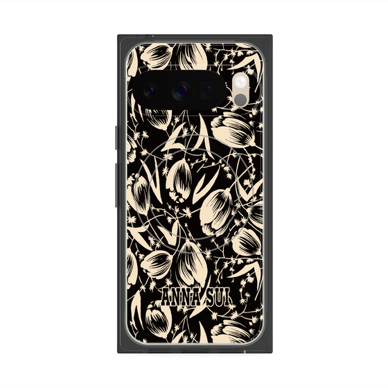 プレミアムスクエアケース with Pixelsnap［ ANNA SUI - チューリップ ］