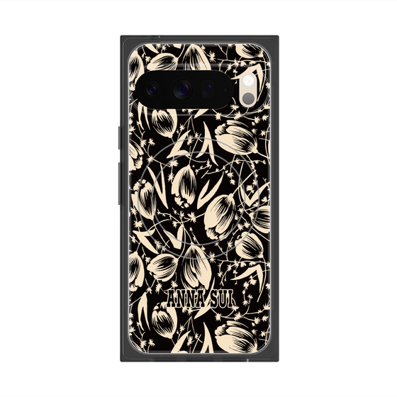 プレミアムスクエアケース with Pixelsnap［ ANNA SUI - チューリップ ］