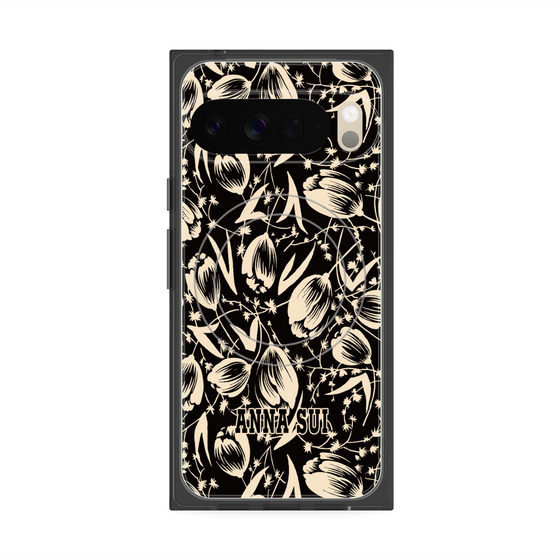 プレミアムスクエアケース with Pixelsnap［ ANNA SUI - チューリップ ］