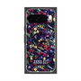 プレミアムスクエアケース with Pixelsnap［ ANNA SUI - スワーリングフワラー ］