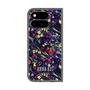 プレミアムスクエアケース with Pixelsnap［ ANNA SUI - スワーリングフワラー ］
