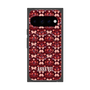 プレミアムスクエアケース with Pixelsnap［ ANNA SUI - バタフライハーツ - レッド ］