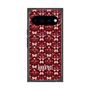 プレミアムスクエアケース with Pixelsnap［ ANNA SUI - バタフライハーツ - レッド ］