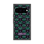 プレミアムスクエアケース with Pixelsnap［ ANNA SUI - バタフライハーツ - グリーン ］
