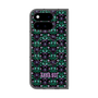 プレミアムスクエアケース with Pixelsnap［ ANNA SUI - バタフライハーツ - グリーン ］