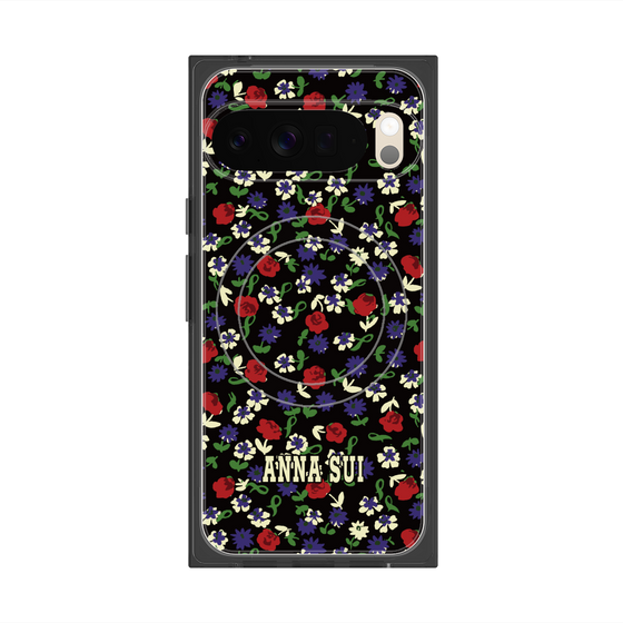 プレミアムスクエアケース with Pixelsnap［ ANNA SUI - カーネーション ］