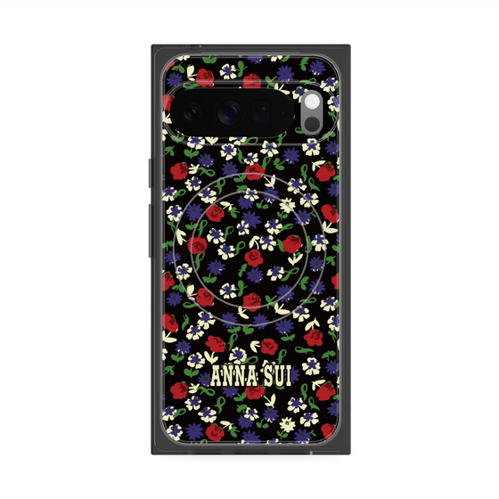 プレミアムスクエアケース with Pixelsnap［ ANNA SUI - カーネーション ］