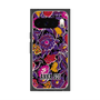 プレミアムスクエアケース with Pixelsnap［ ANNA SUI - ガーデンフワラー - マゼンタ ］