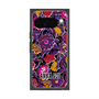 プレミアムスクエアケース with Pixelsnap［ ANNA SUI - ガーデンフワラー - マゼンタ ］