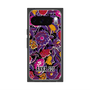 プレミアムスクエアケース with Pixelsnap［ ANNA SUI - ガーデンフワラー - マゼンタ ］